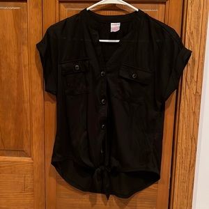 Short sleeve button up shirt
